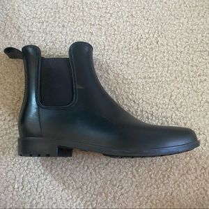Black Slip On Booties